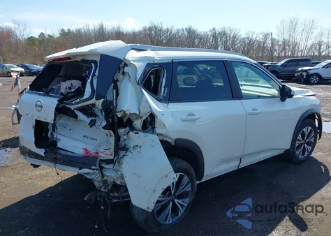 2023 Nissan Rogue Sv Intelligent Awd from USA, damaged, VIN 5N1BT3BB7PC760897